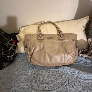 Coach Tan Shoulder Bag